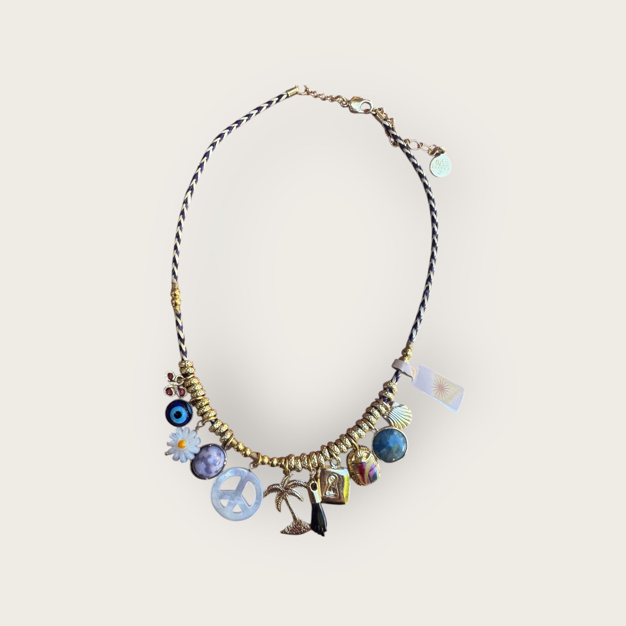 GAS BIJOUX - Collier BELLAGIO métal doré à l'or fin