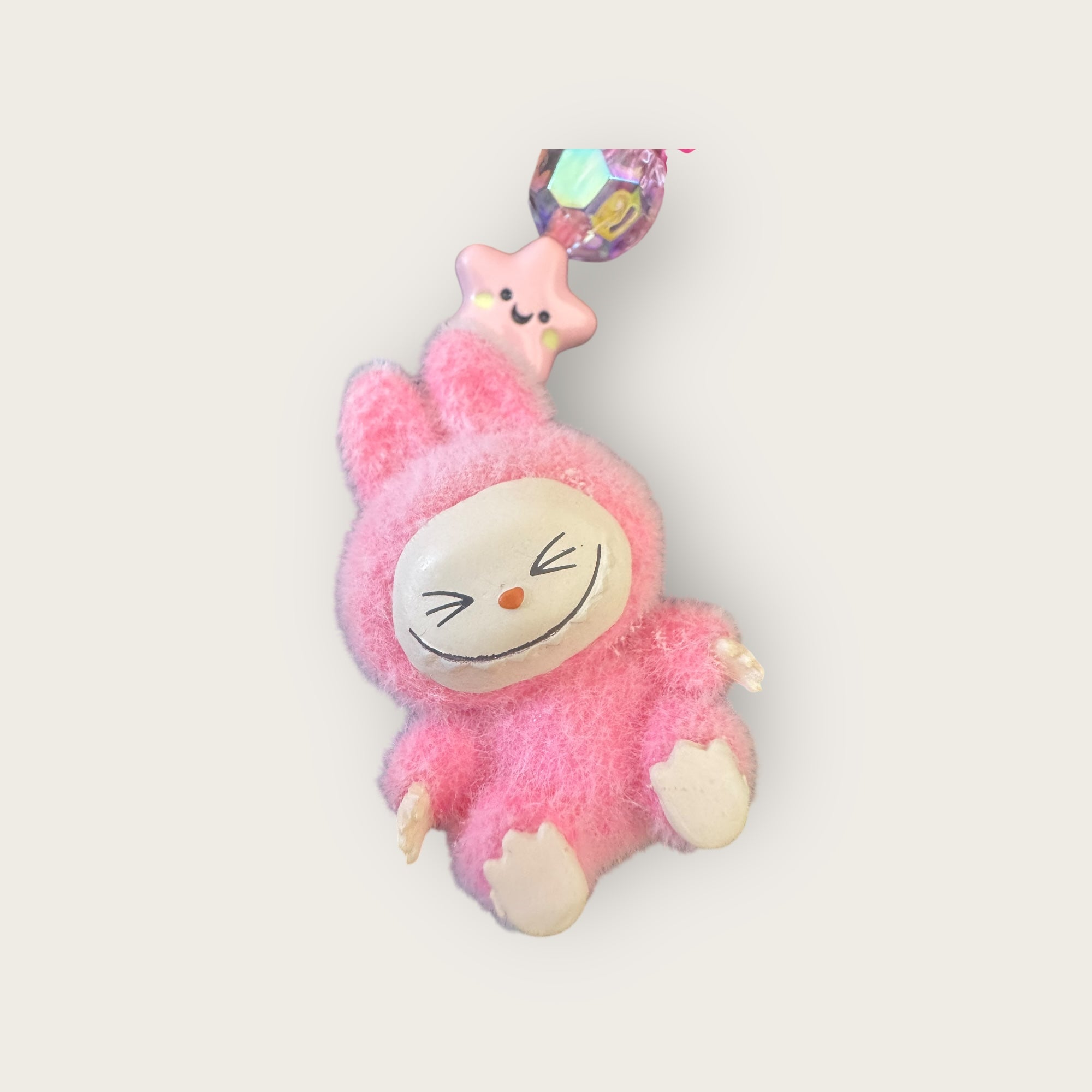 LABUBU - Bijoux de sac ou bijoux de téléphone - FUSCHIA