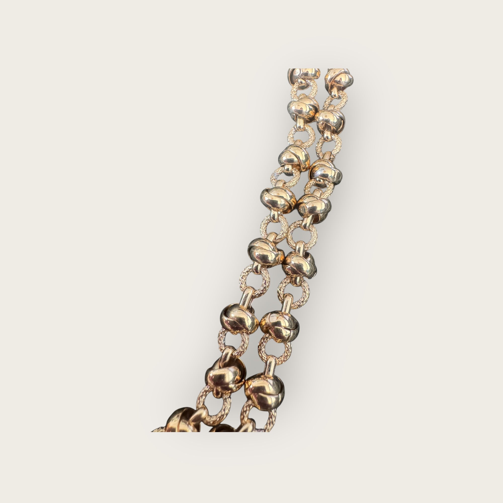 GAS BIJOUX - Collier ATIK double doré à l'or fin