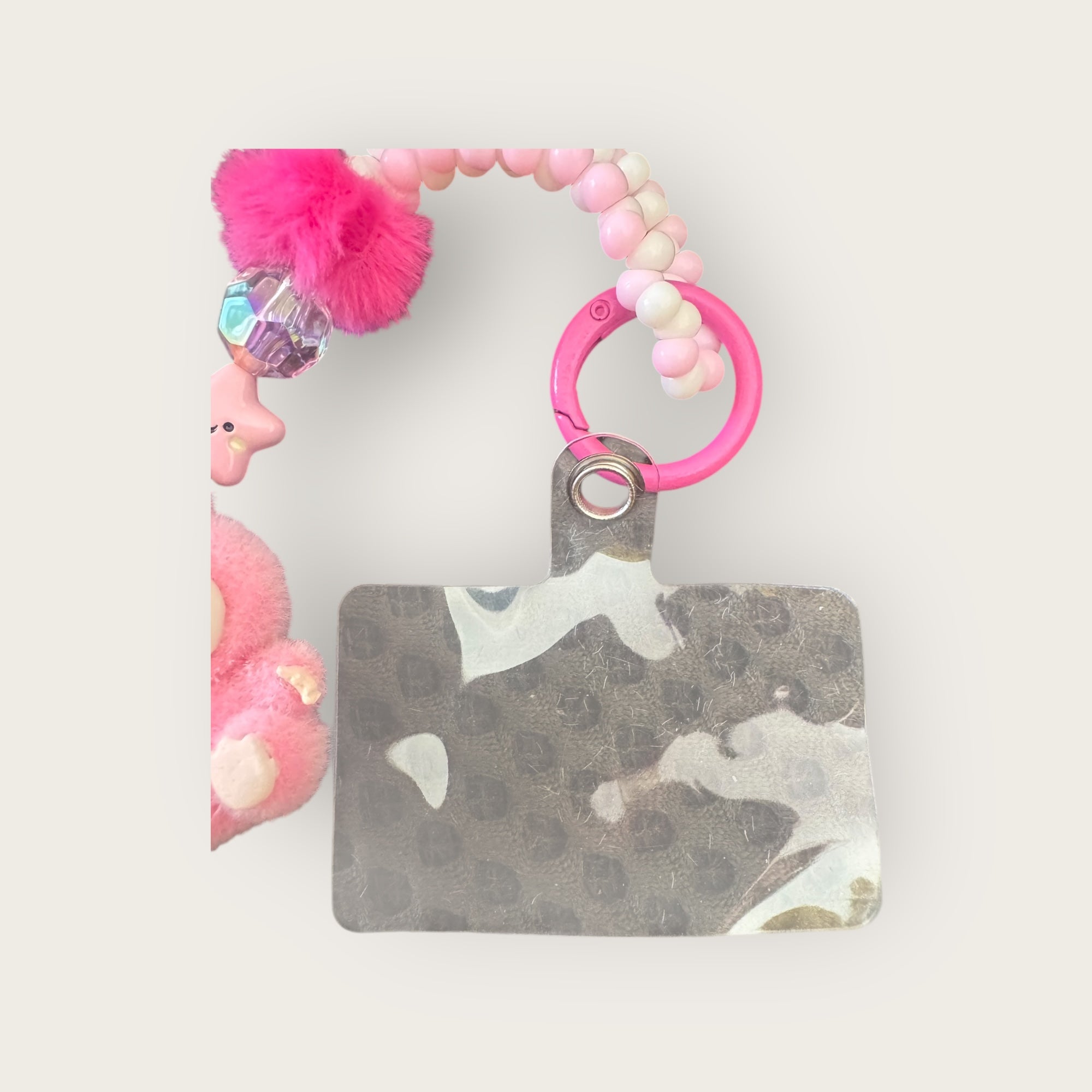 LABUBU - Bijoux de sac ou bijoux de téléphone - FUSCHIA