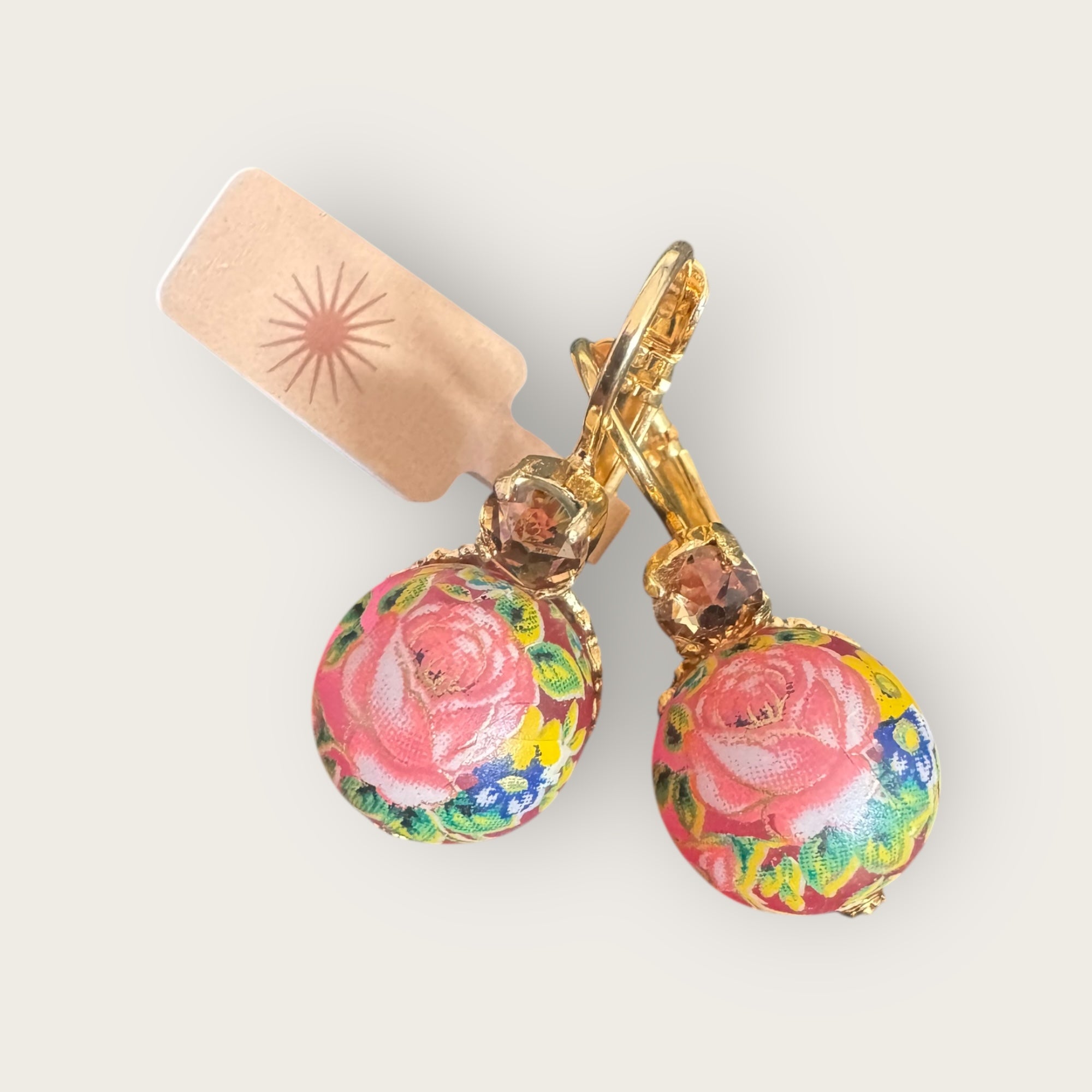GAS BIJOUX - Boucles d'oreilles DECALCO MINI dorées à l'or fin