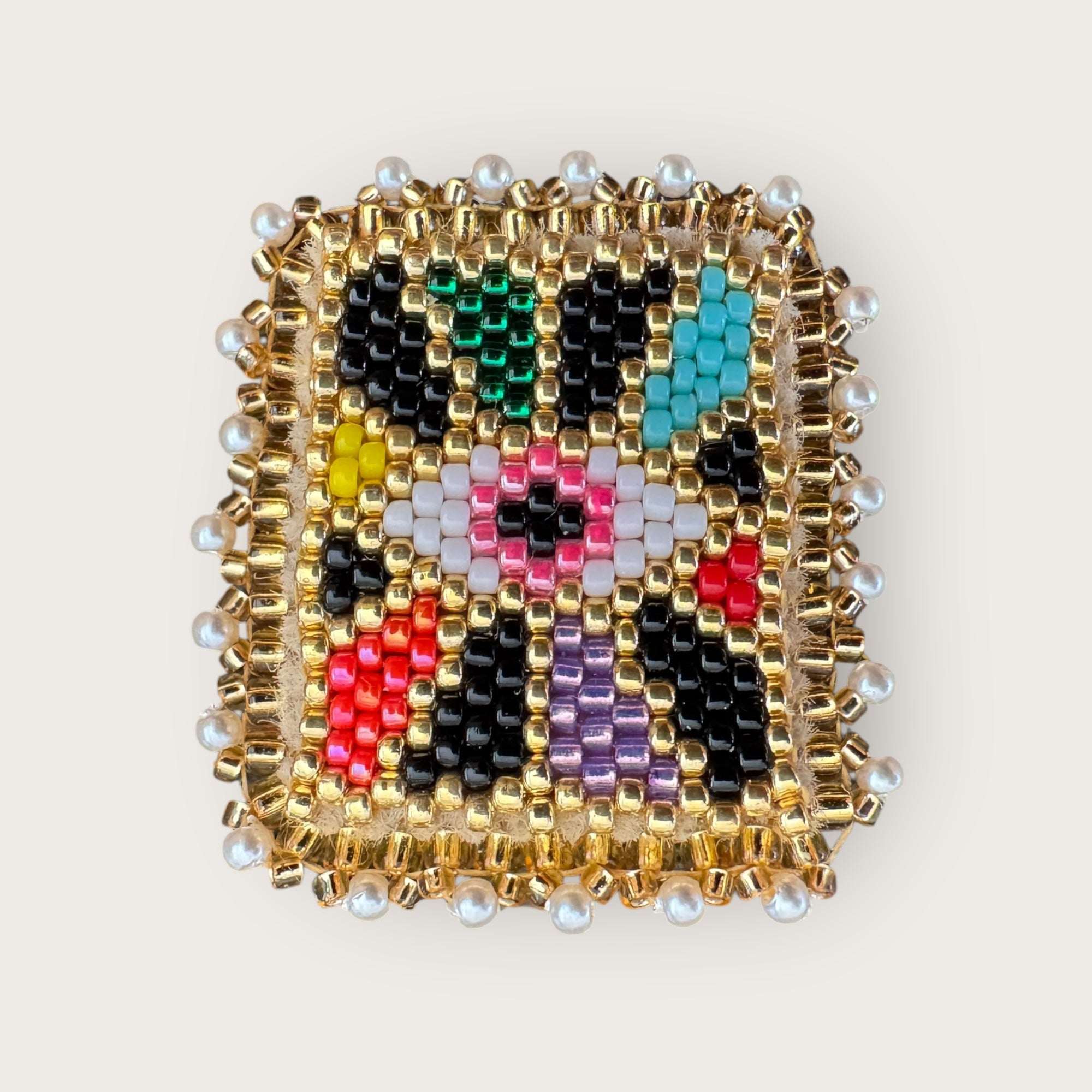HYPNOCHIC - Broche en perles de MIUYKI - 5 modèles au choix