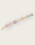 GAS BIJOUX - Bracelet RAINBOW multicolore doré à l'or fin