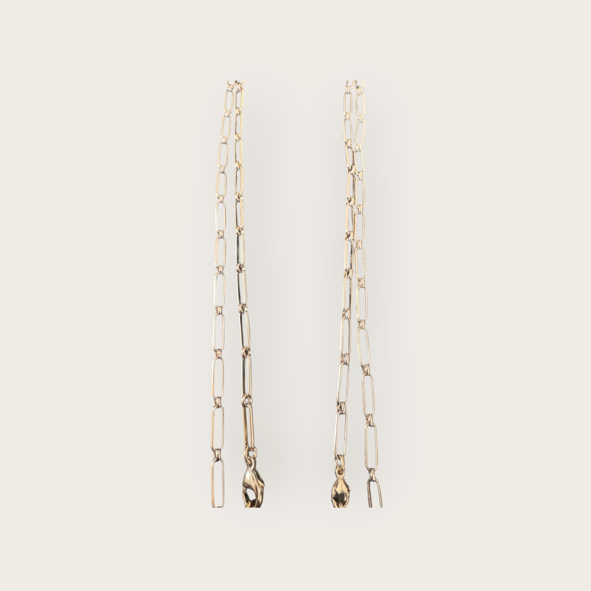 GAS BIJOUX - Collier SCAPULAIRE serti doré à l'or fin - Jaspe et labrodorite avec de la poudre d'or
