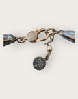 GAS BIJOUX - Collier CAYO doré à l'or fin - NACRE GRISE