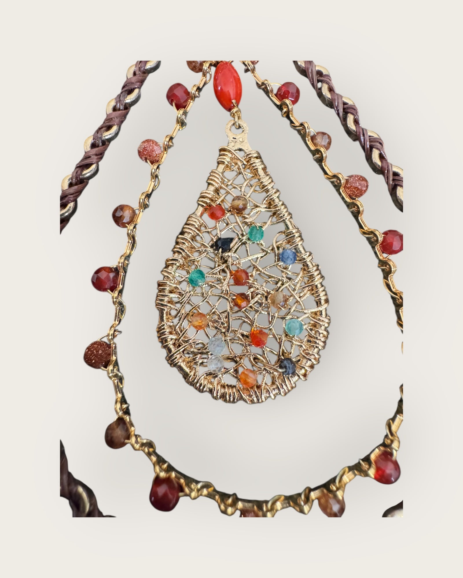 GAS BIJOUX - Boucles NYMPHEAS NUBIA grand modèle dorées à l'or fin - Nouveau modèle
