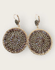 SANTIBE - Boucles d'oreilles SOLENE - Noisettev- Préciser tiges droites ou clips