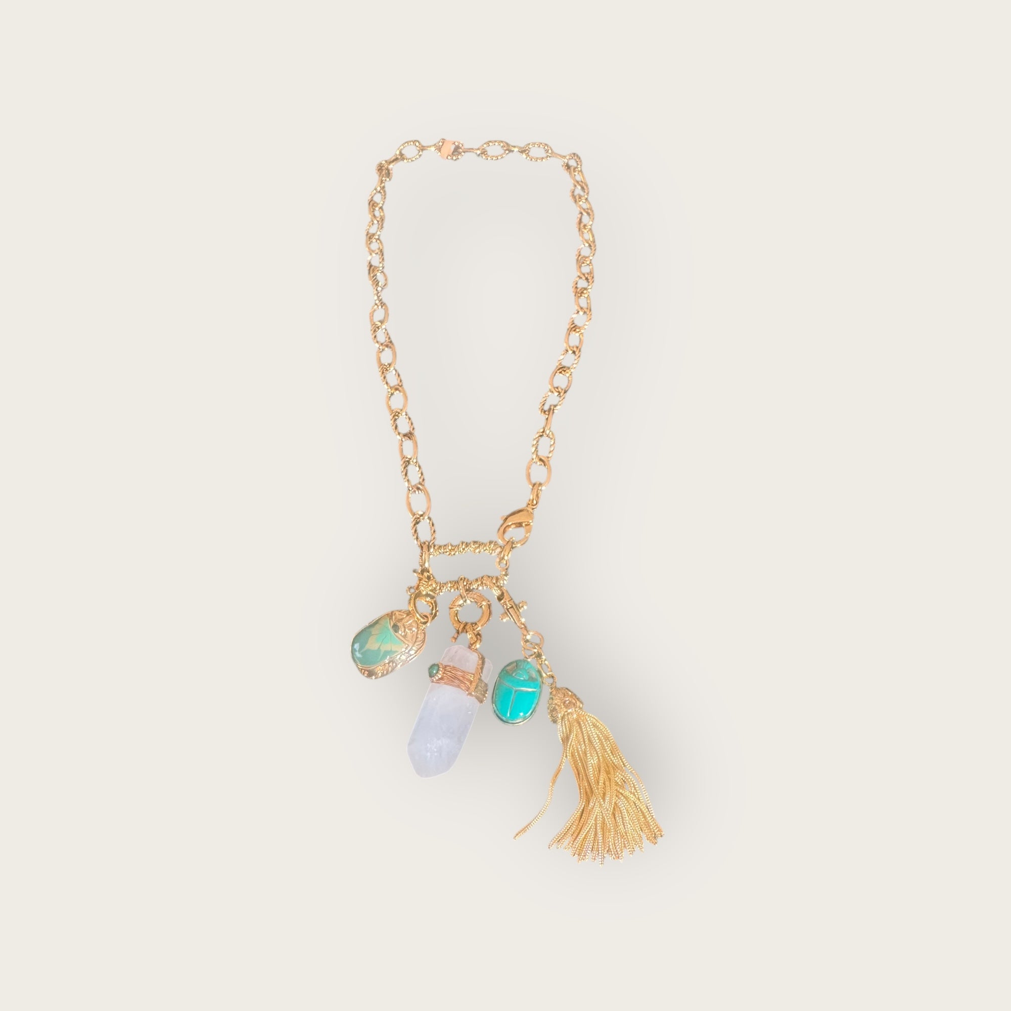 GAS BIJOUX - Collier CONTANTINE doré à l'or fin