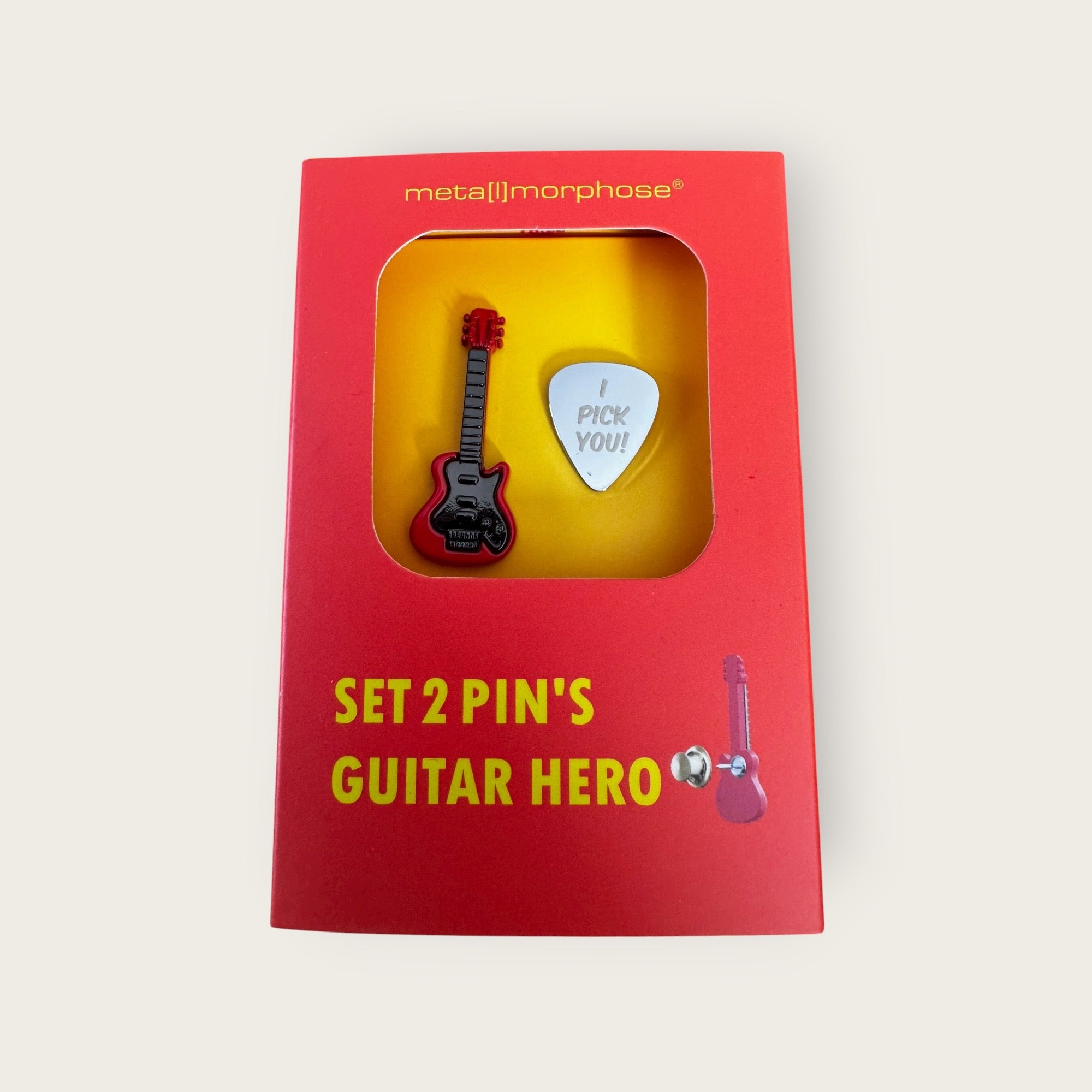 METALMORPHOSE - PIN’S SET GUITAR HERO