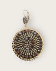SANTIBE - Boucles d'oreilles SOLENE - Noisettev- Préciser tiges droites ou clips