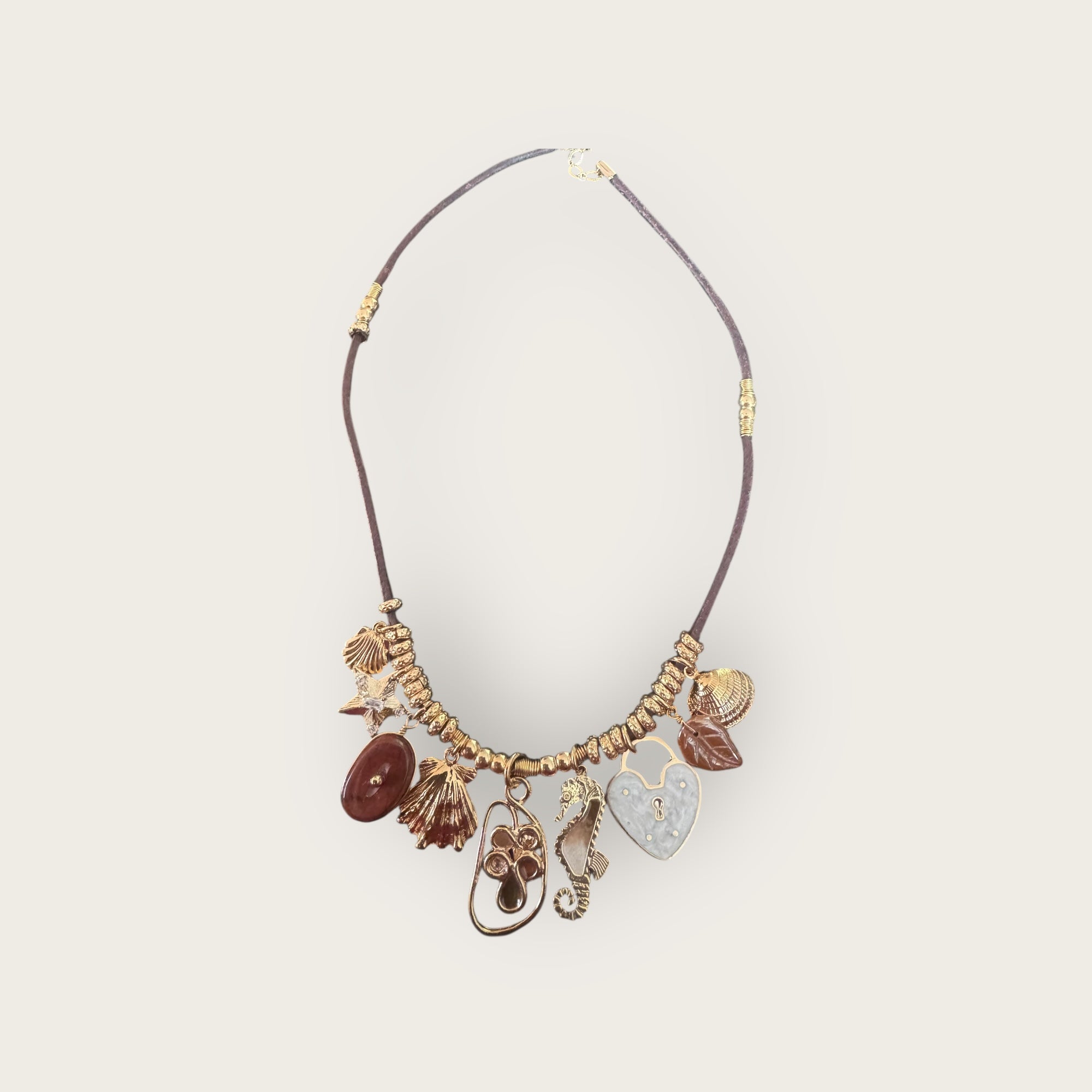 GAS BIJOUX - Collier BELLAGIO doré à l'or fin - PIECE UNIQUE