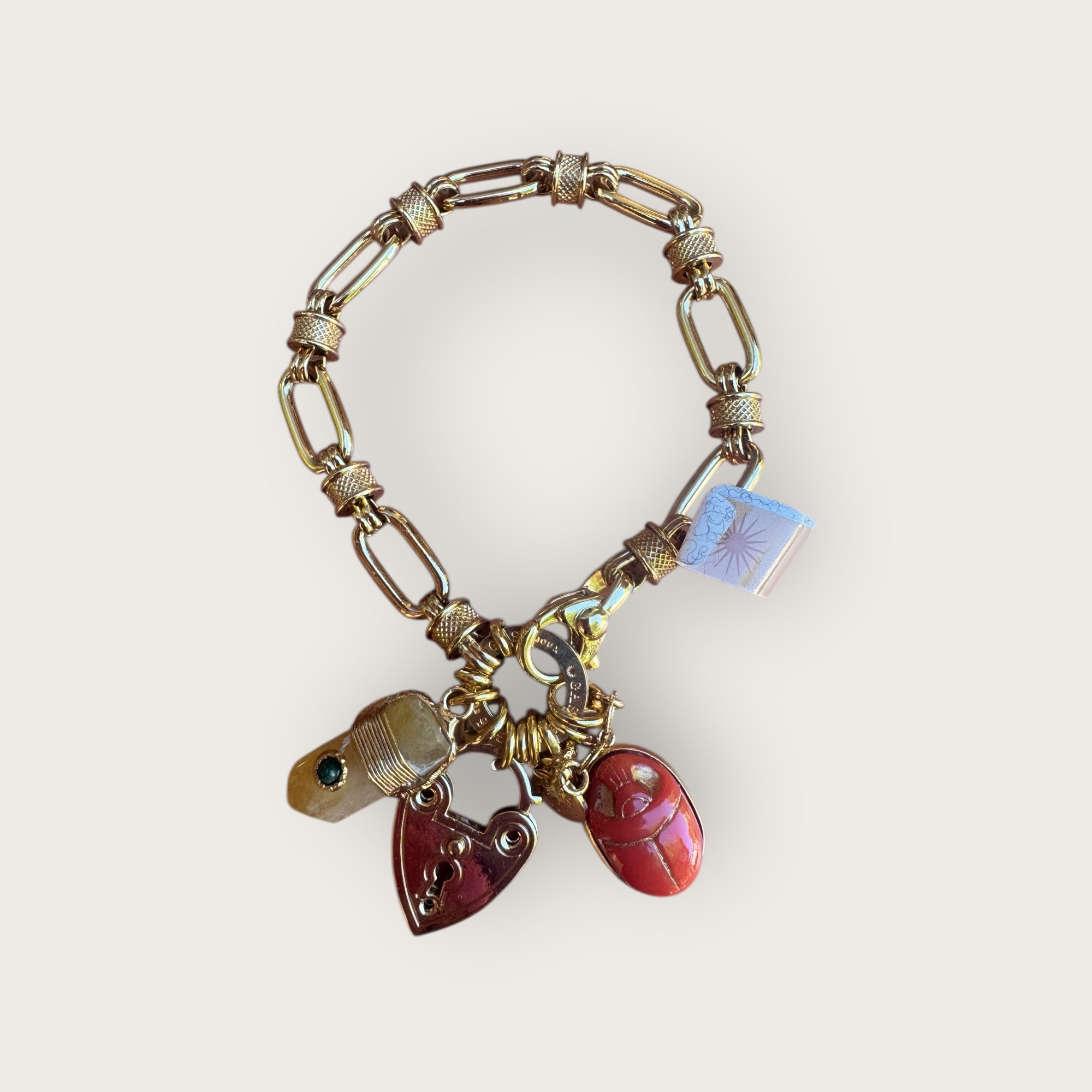 GAS BIJOUX - Bracelet BASTIDE doré à l'or fin - PIECE RARE