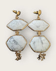 GAS BIJOUX - Boucles d'oreilles SILENZA 2.0 dorée à l'or fin - Nouveau modèle