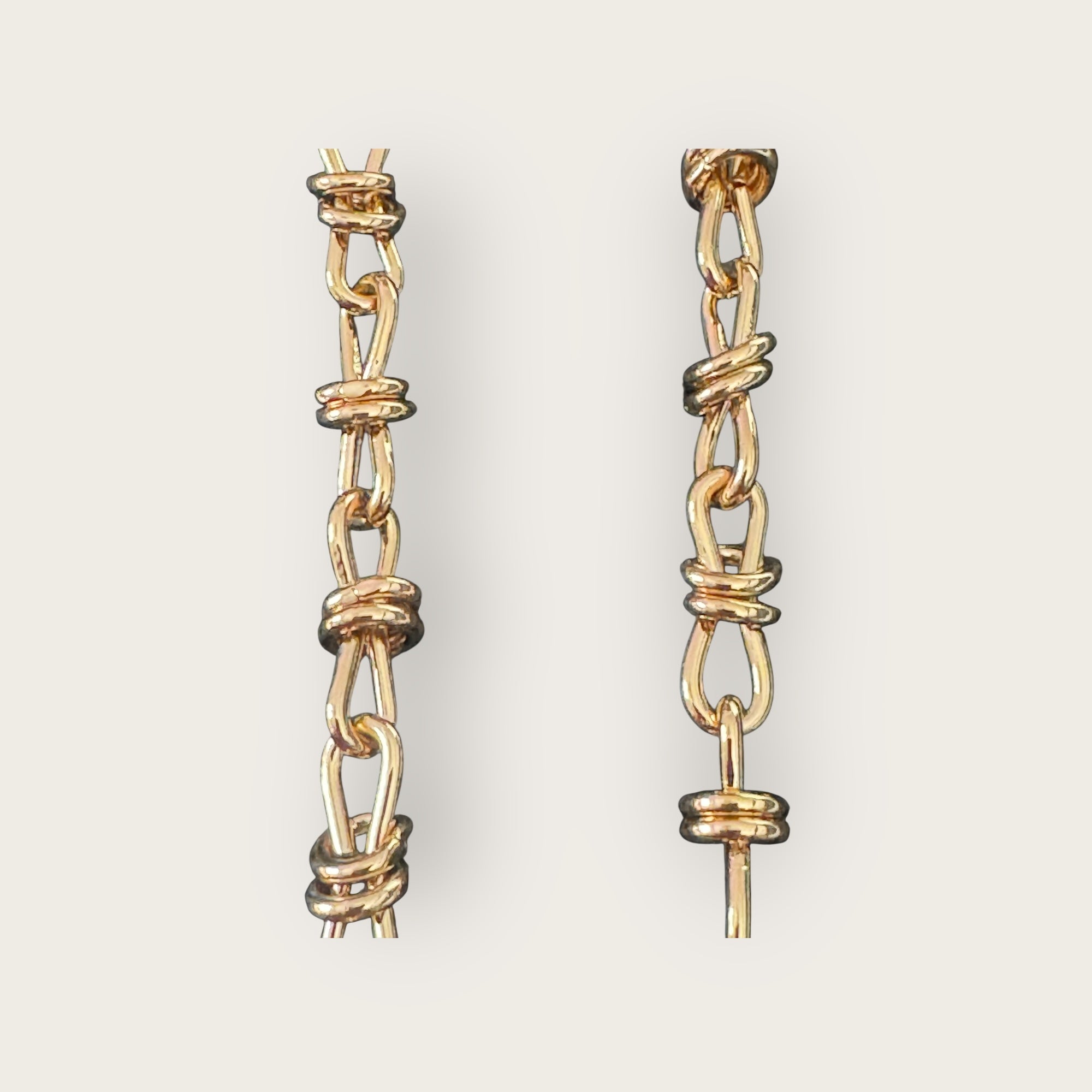 GAS BIJOUX - Collier BILLY doré à l'or fin - Améthyste