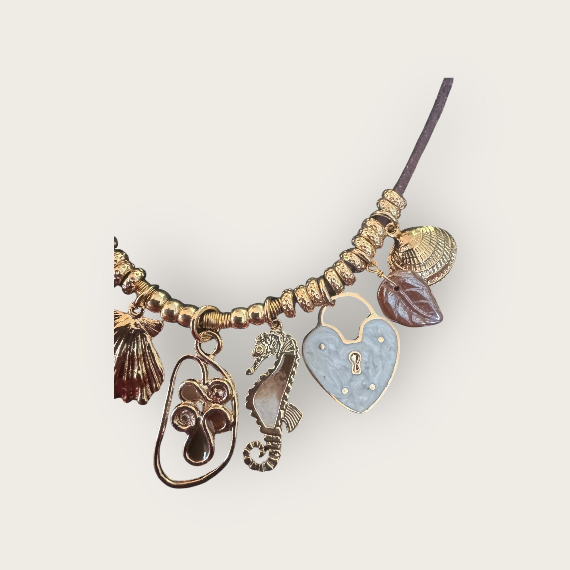 GAS BIJOUX - Collier BELLAGIO doré à l'or fin - PIECE UNIQUE