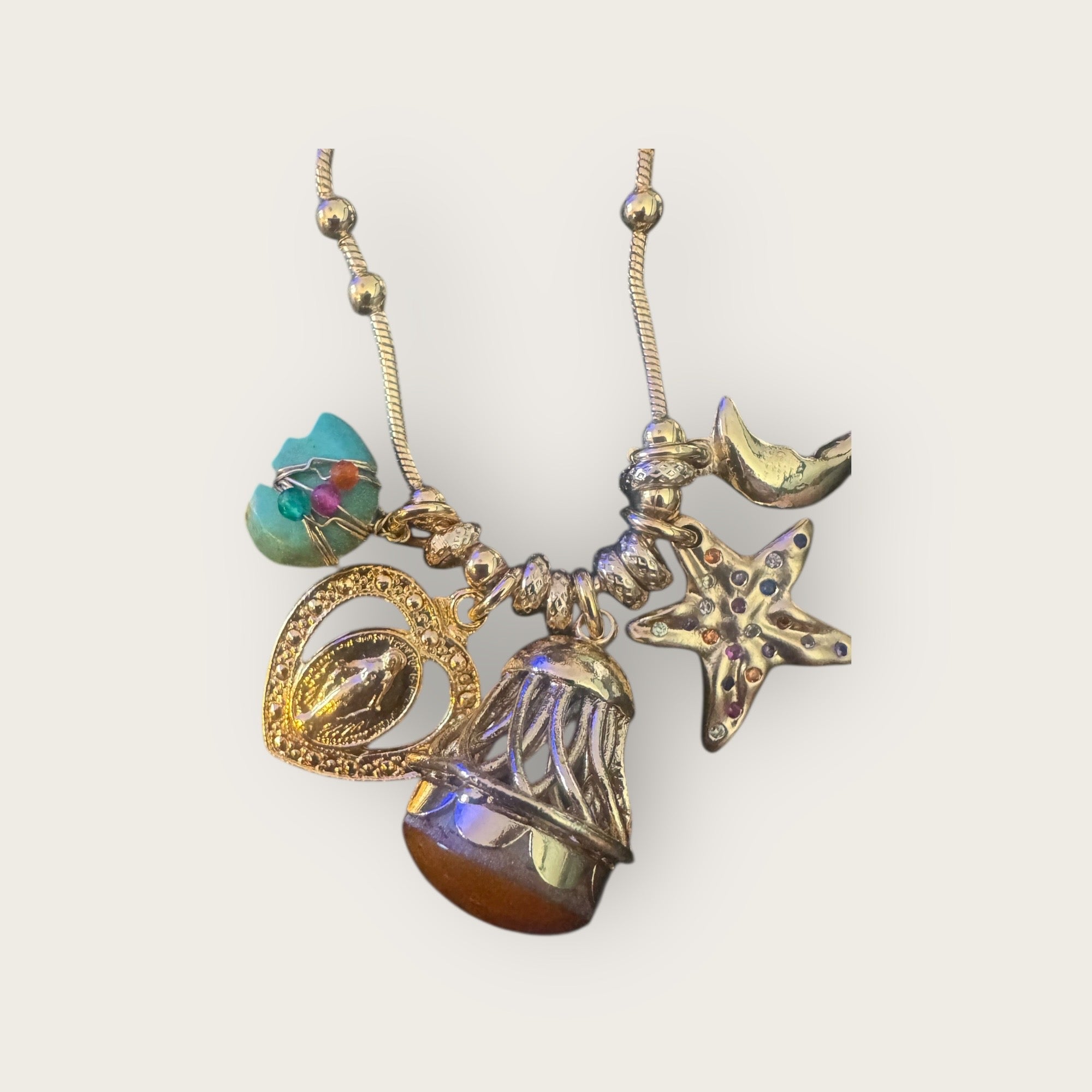 GAS BIJOUX - Collier BELLAVITA doré à l’or fin - PIÈCE UNIQUE
