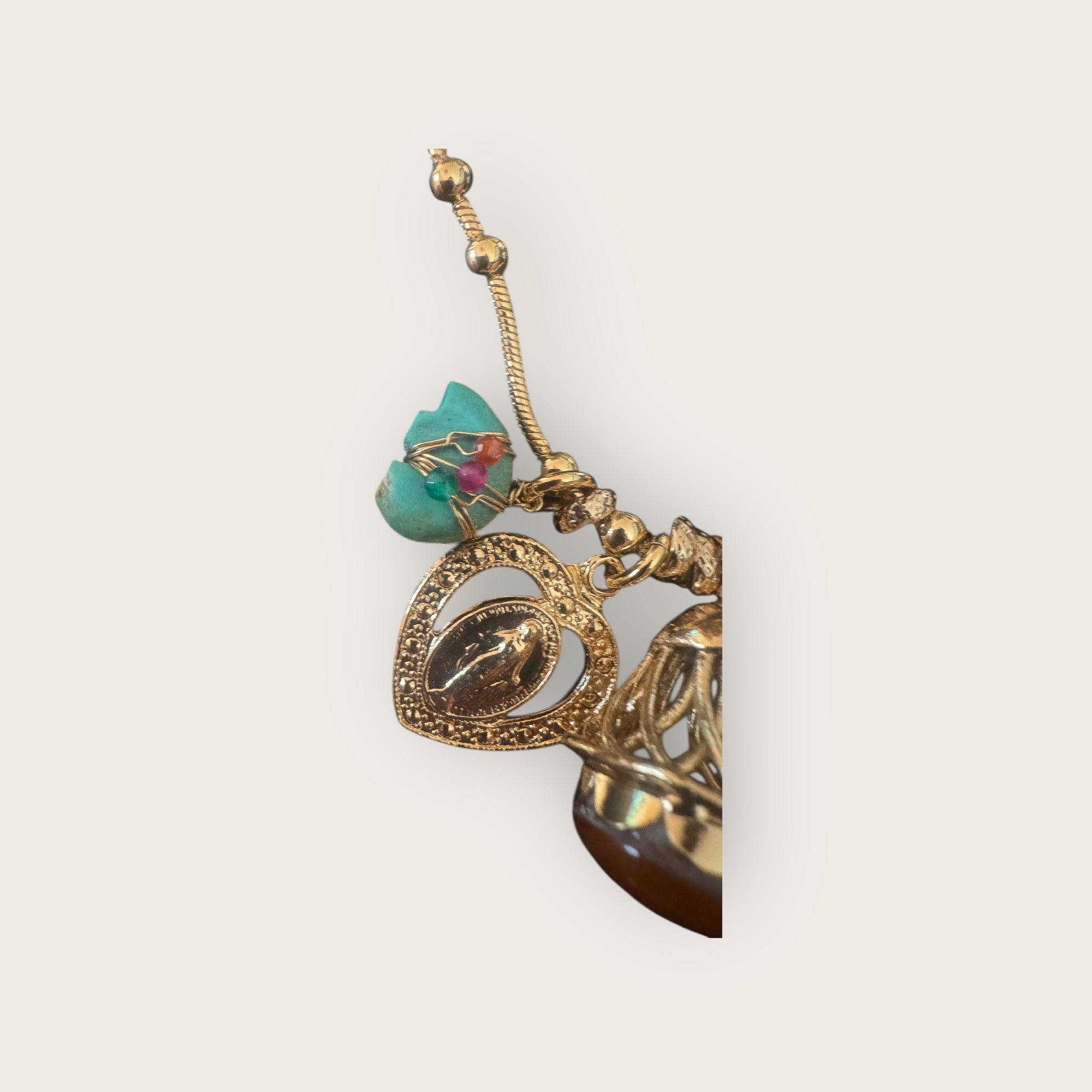 GAS BIJOUX - Collier BELLAVITA doré à l’or fin - PIÈCE UNIQUE