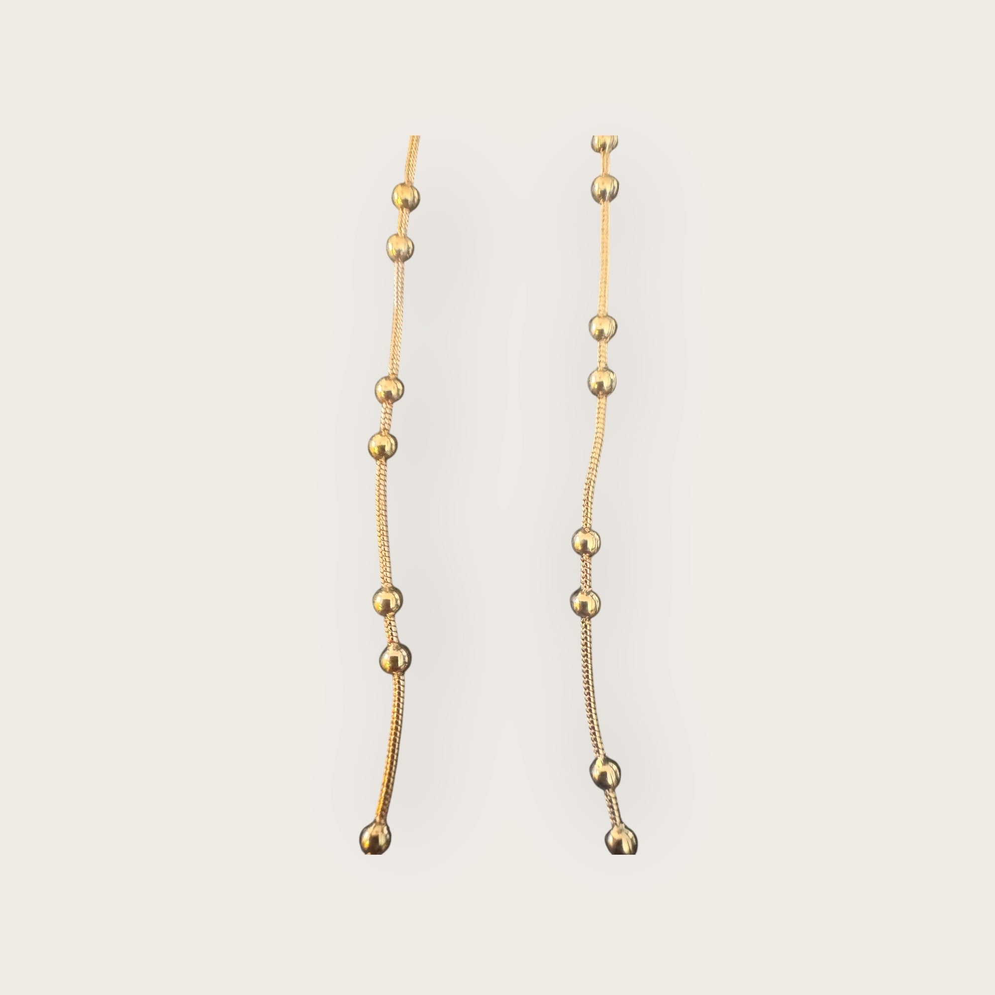 GAS BIJOUX - Collier BELLAVITA doré à l’or fin - PIÈCE UNIQUE