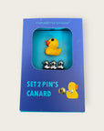 METALMORPHOSE - PIN’S SET CANARD