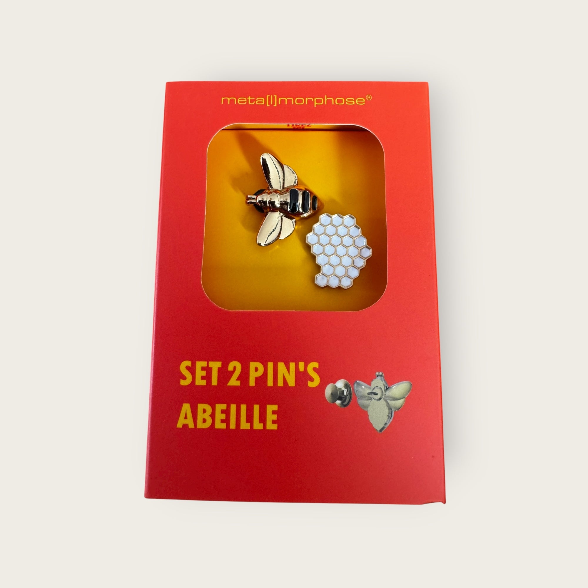 METALMORPHOSE - PIN’S SET ABEILLE