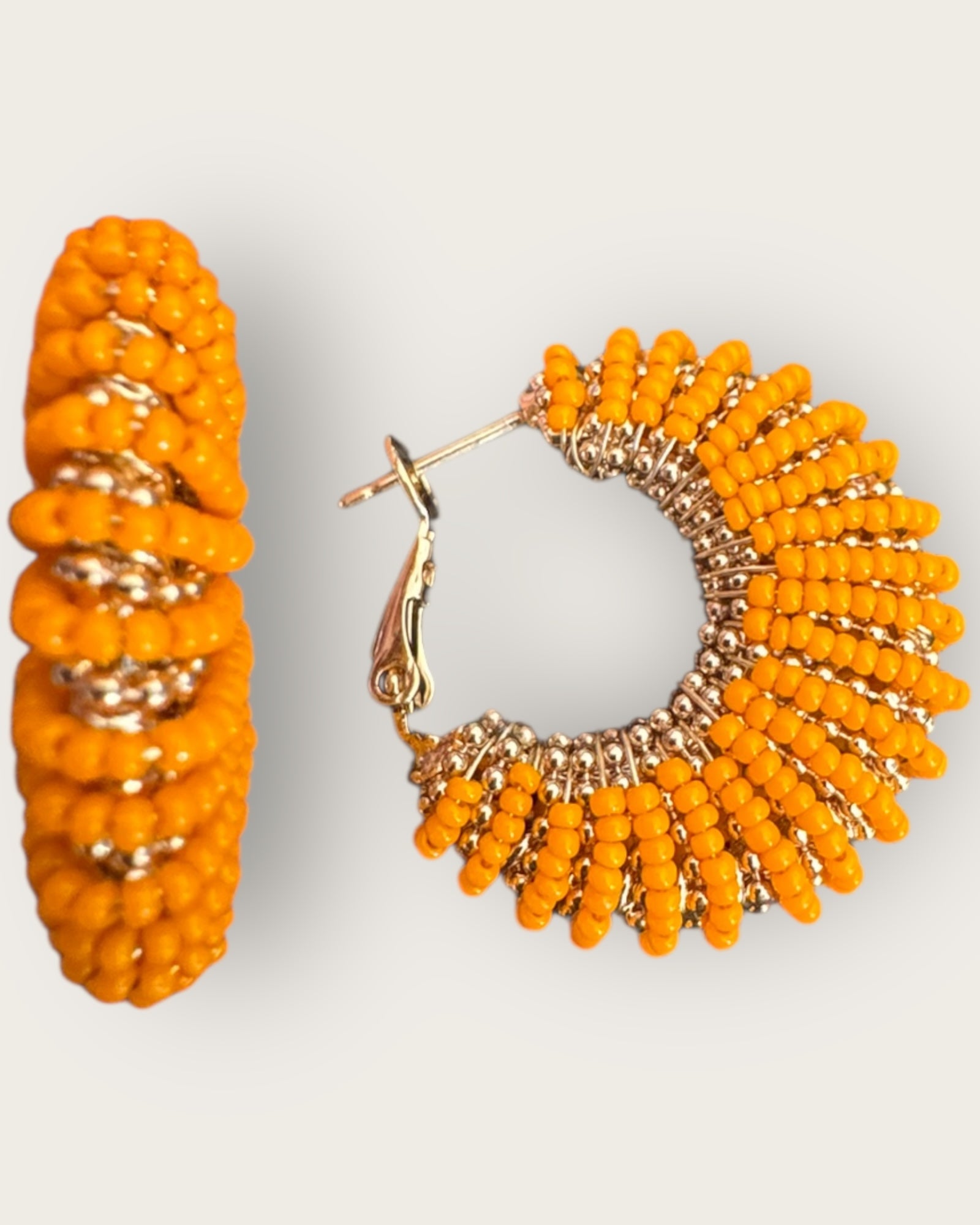 Boucles d'oreilles IZZIA petit modèle dorées à l'or fin