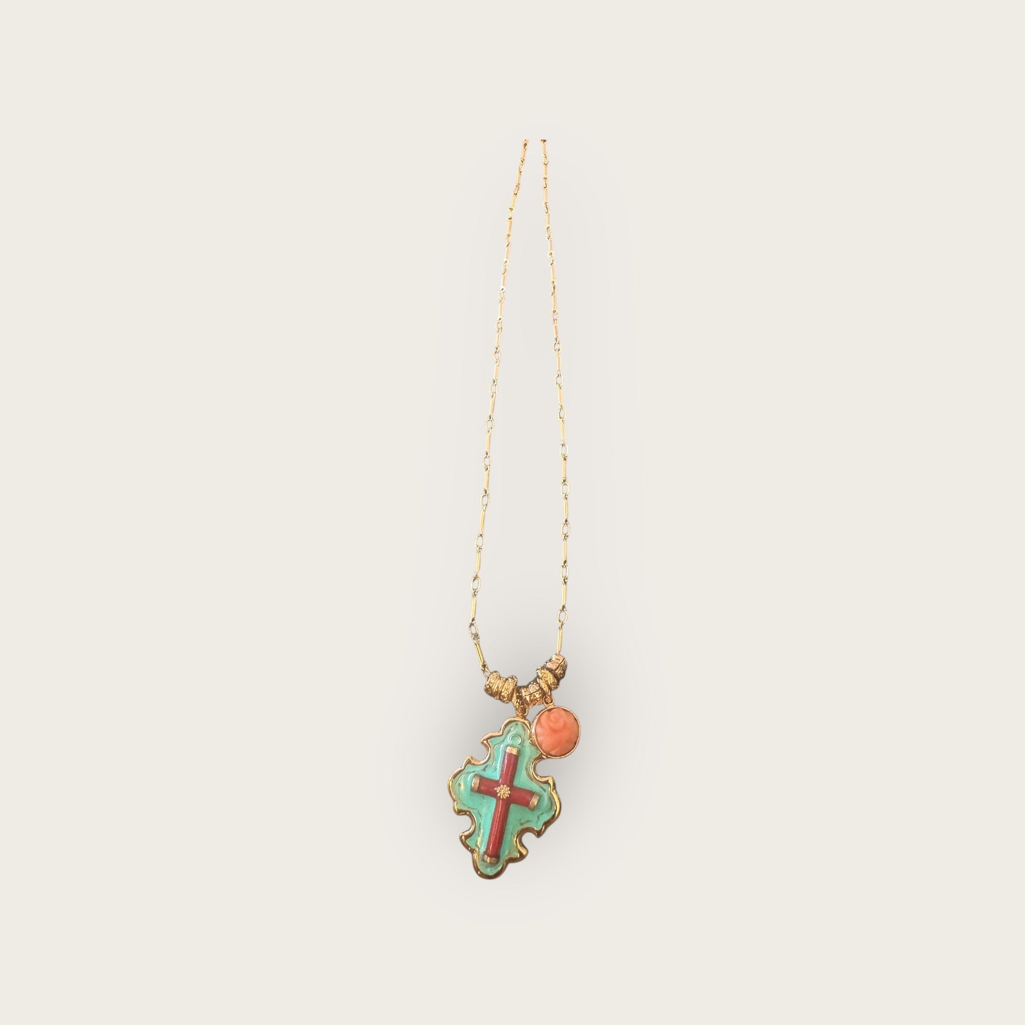 GAS BIJOUX - Collier BELLAVITA doré à l’or fin - PIÈCE UNIQUE