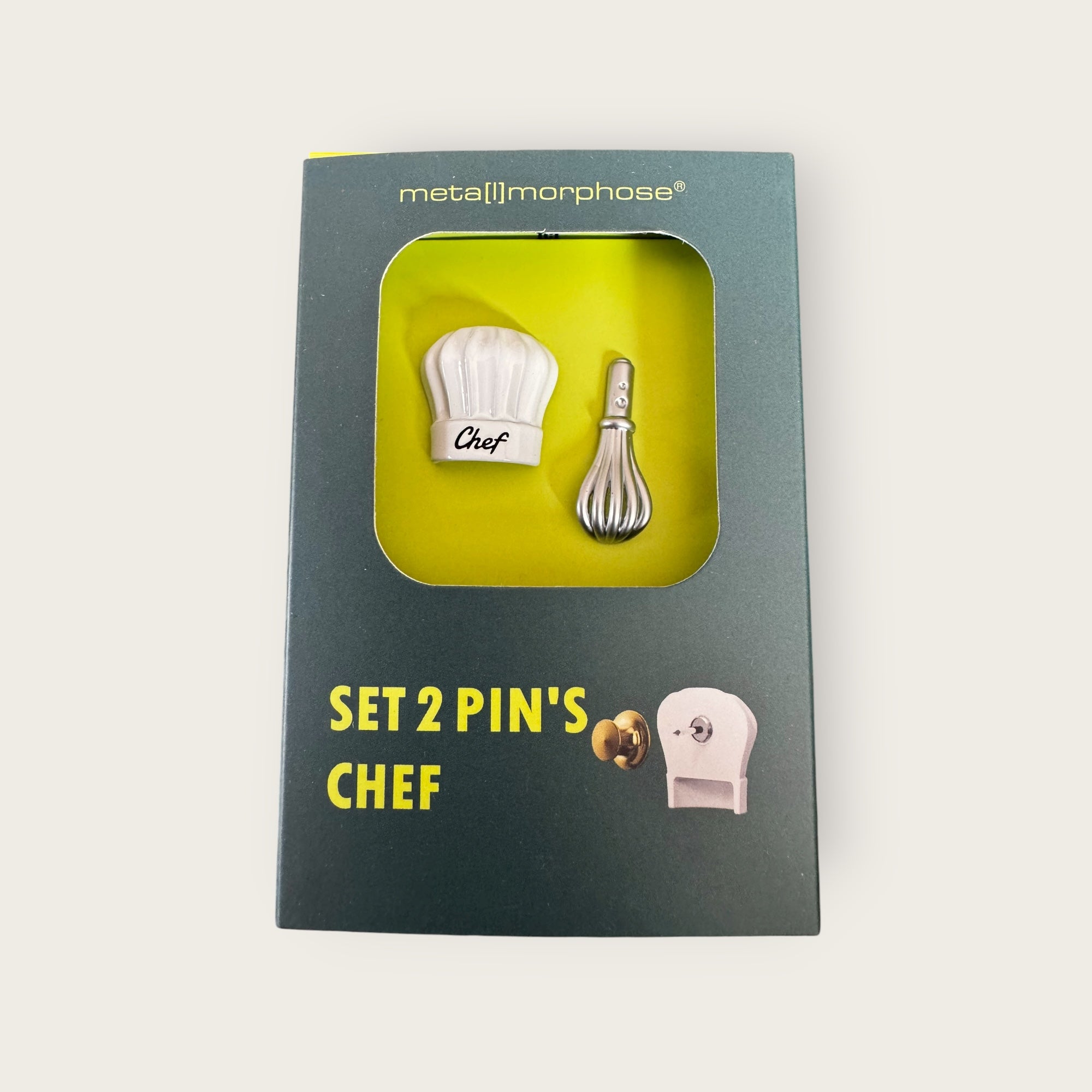 METALMORPHOSE - PIN’S SET CHEF