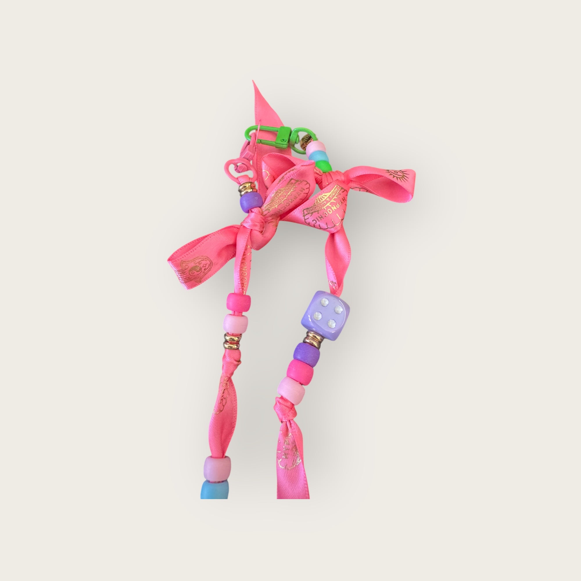 HYPNOCHIC - Cordon de téléphone RAINBOW PINK RIBBON