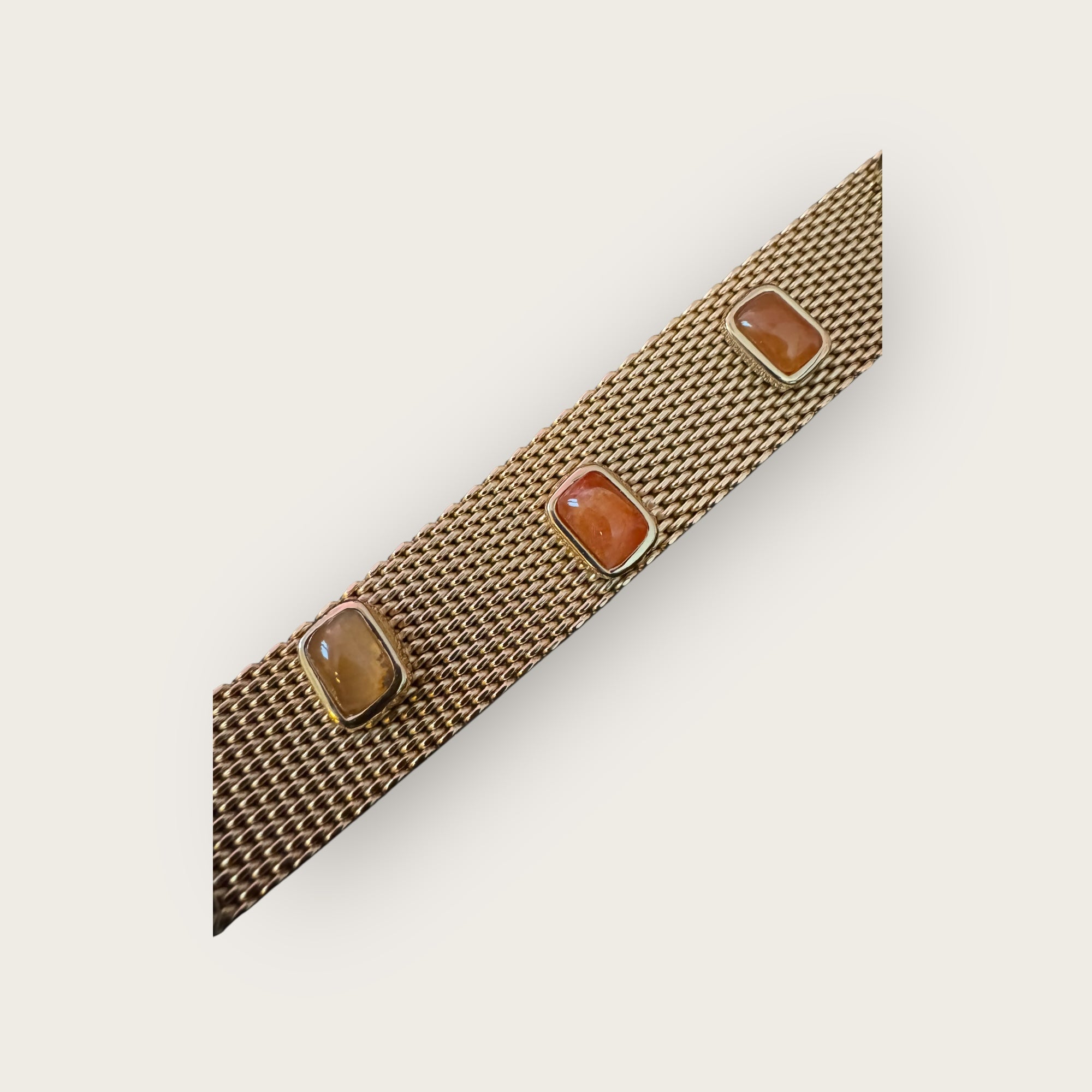 GAS BIJOUX - Bracelet TOTEM grand modèle doré à l'or fin - Taille 1