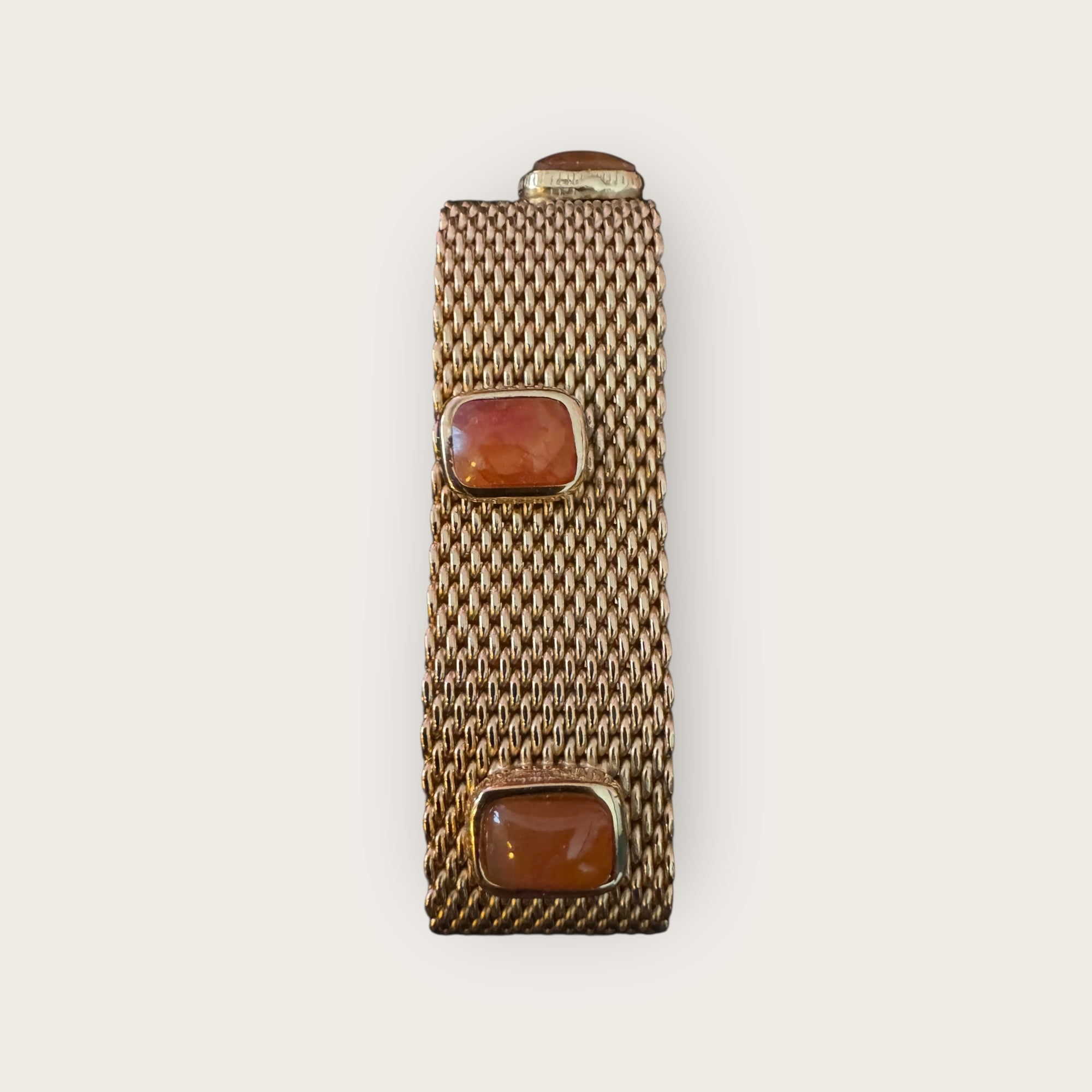 GAS BIJOUX - Bracelet TOTEM grand modèle doré à l'or fin - Taille 1