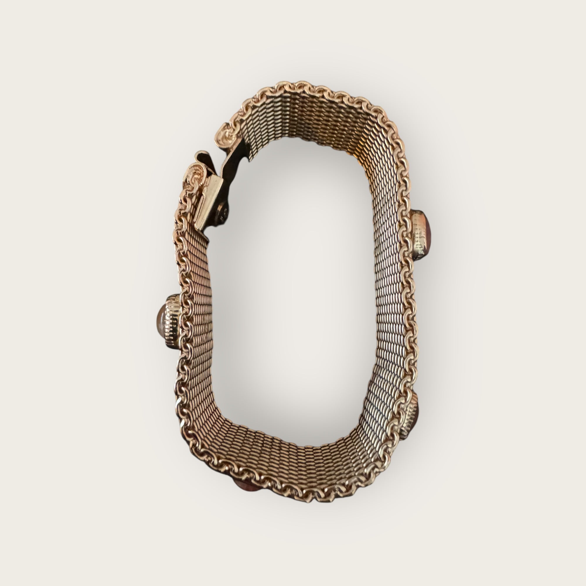 GAS BIJOUX - Bracelet TOTEM grand modèle doré à l'or fin - Taille 1