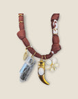BADHNATI - Collier "Dreem Keeper " Corne et Fleur