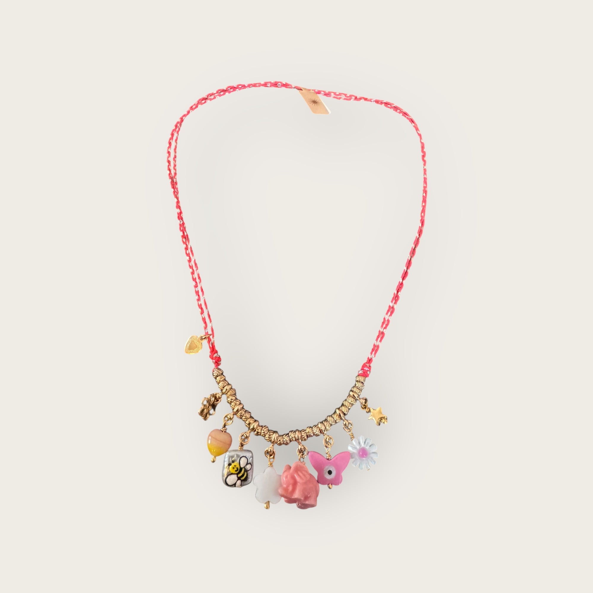 GAS BIJOUX - Collier BELLAGIO MINI BIS rosse