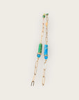 GAS BIJOUX - Collier scapulaire serti KALI
