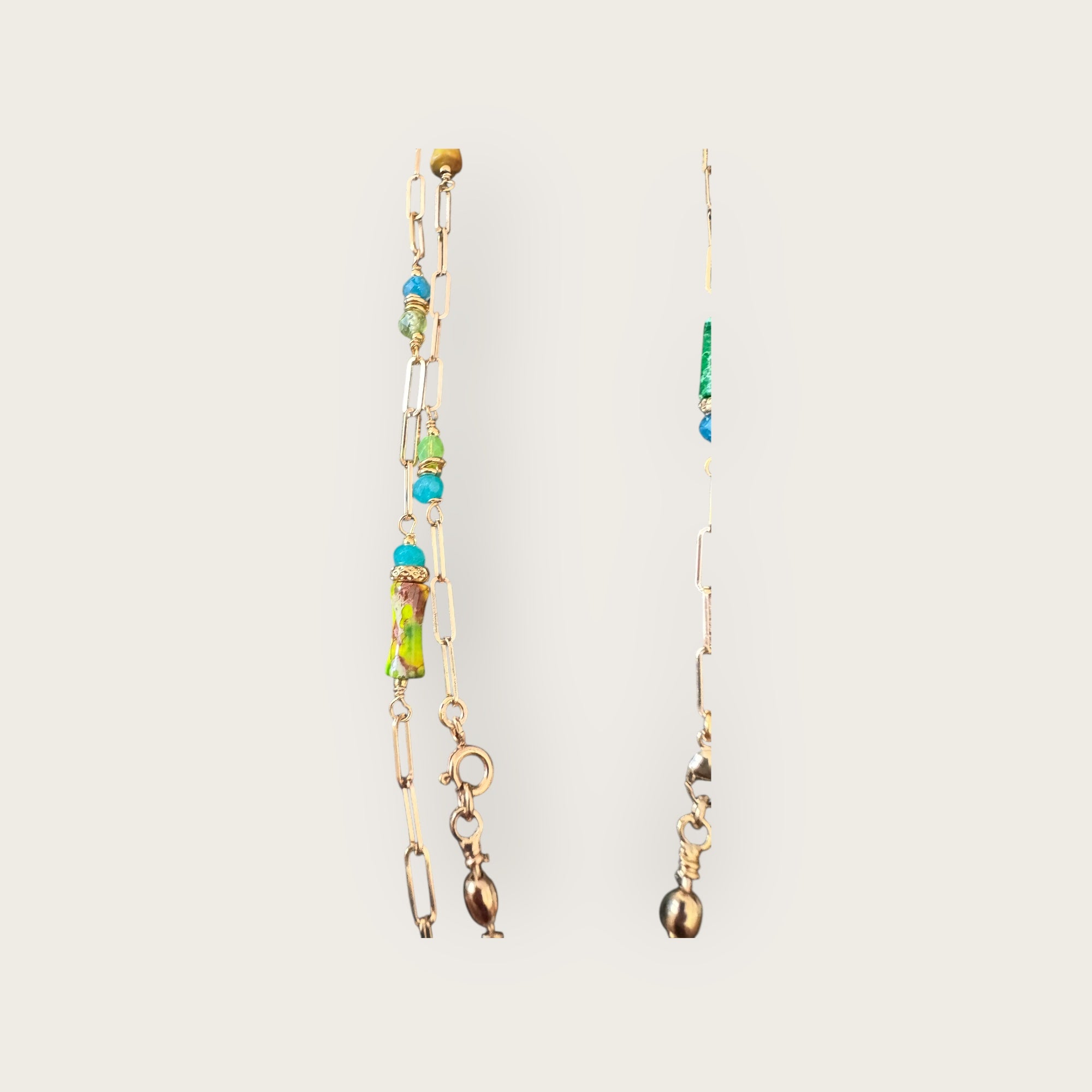 GAS BIJOUX - Collier scapulaire serti KALI