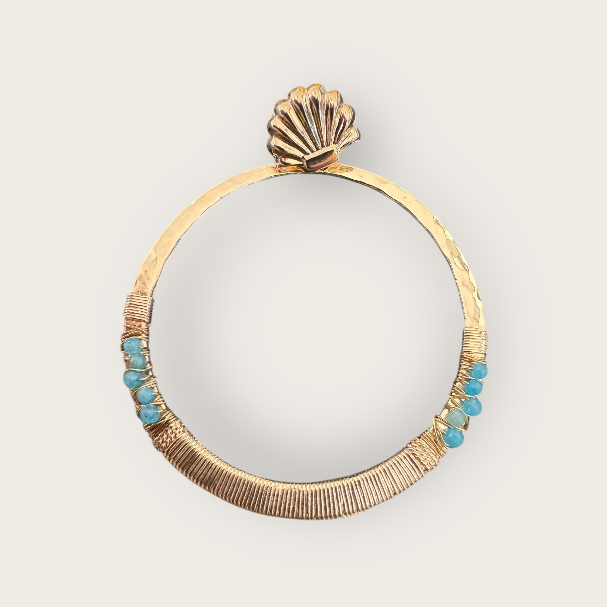 GAS BIJOUX - Boucles d'oreilles MINI MACAO dorée à l'or fin