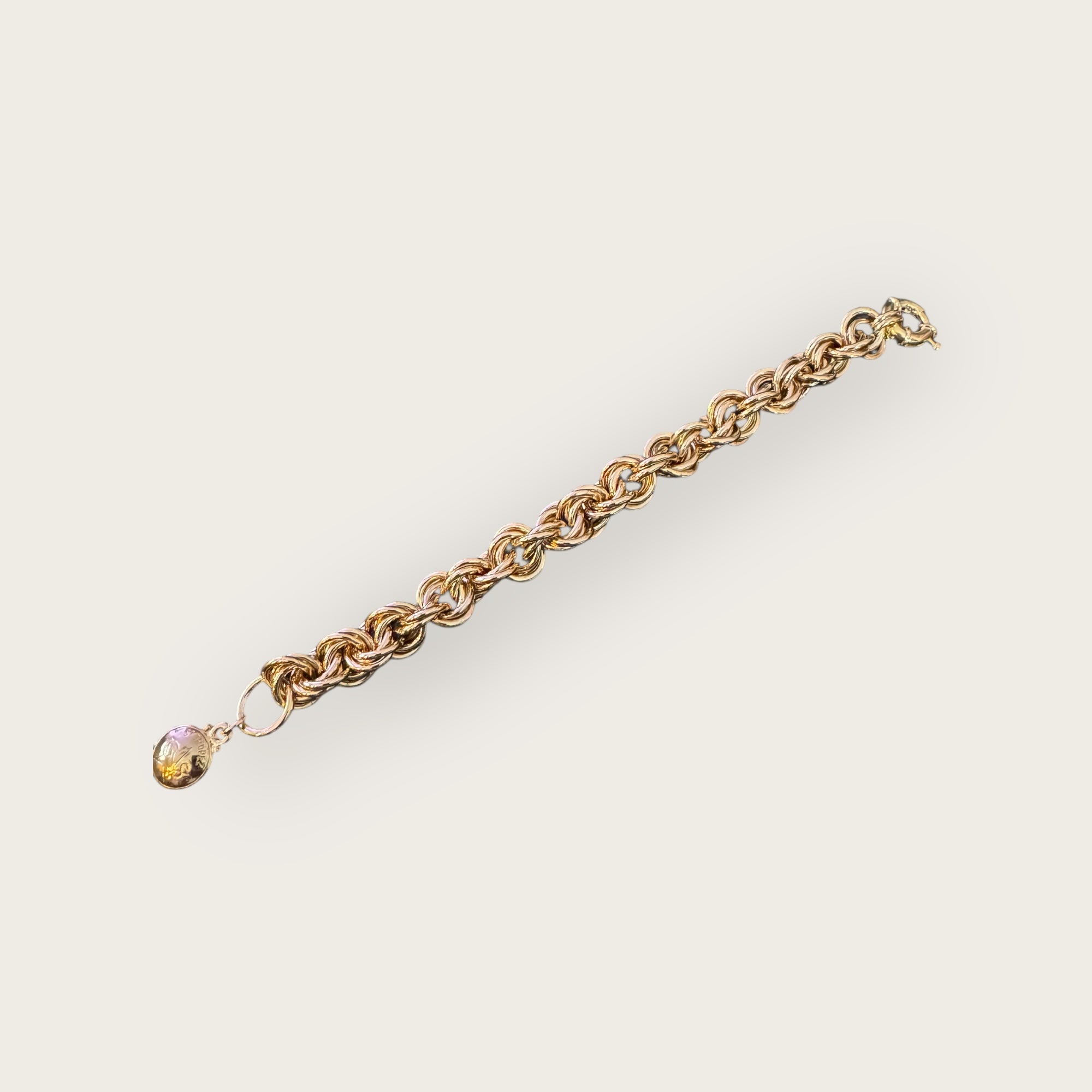 GAS BIJOUX - Bracelet chaine vintage grand modèle- Taille 1