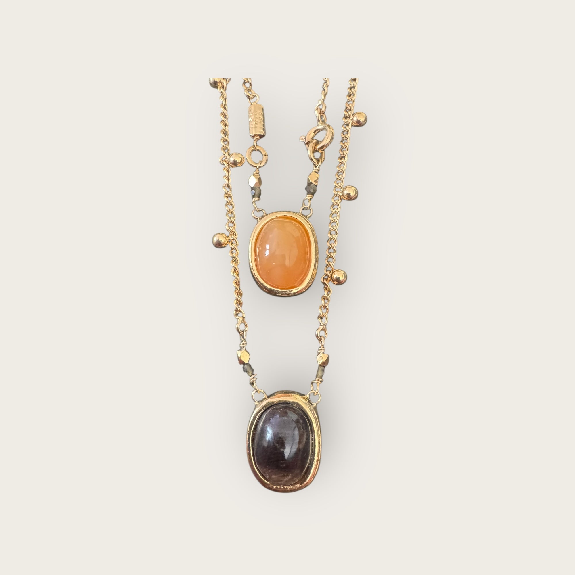 GAS BIJOUX - Collier scapulaire OVO doré à l'or fin