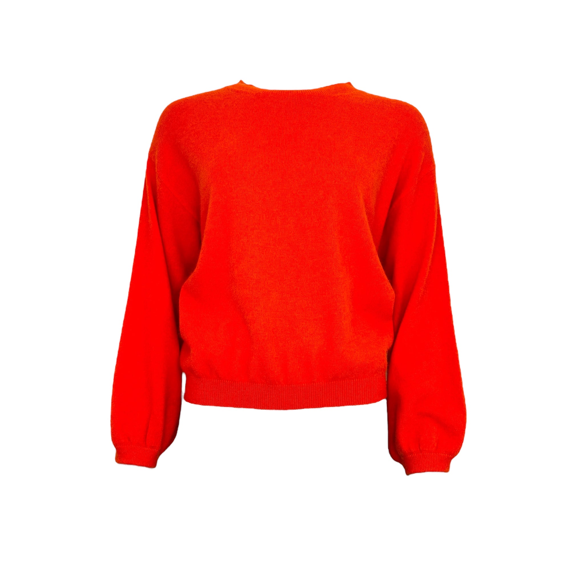 TWINS - Pulls ras de cou - KN 22220-1 - ORANGE FLUO