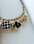 GAS BIJOUX - Collier BELLAGIO dis doré métal doré à l'or fin