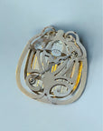 GAS BIJOUX - Broche SCARABEE ART DECO - PIECE RARE