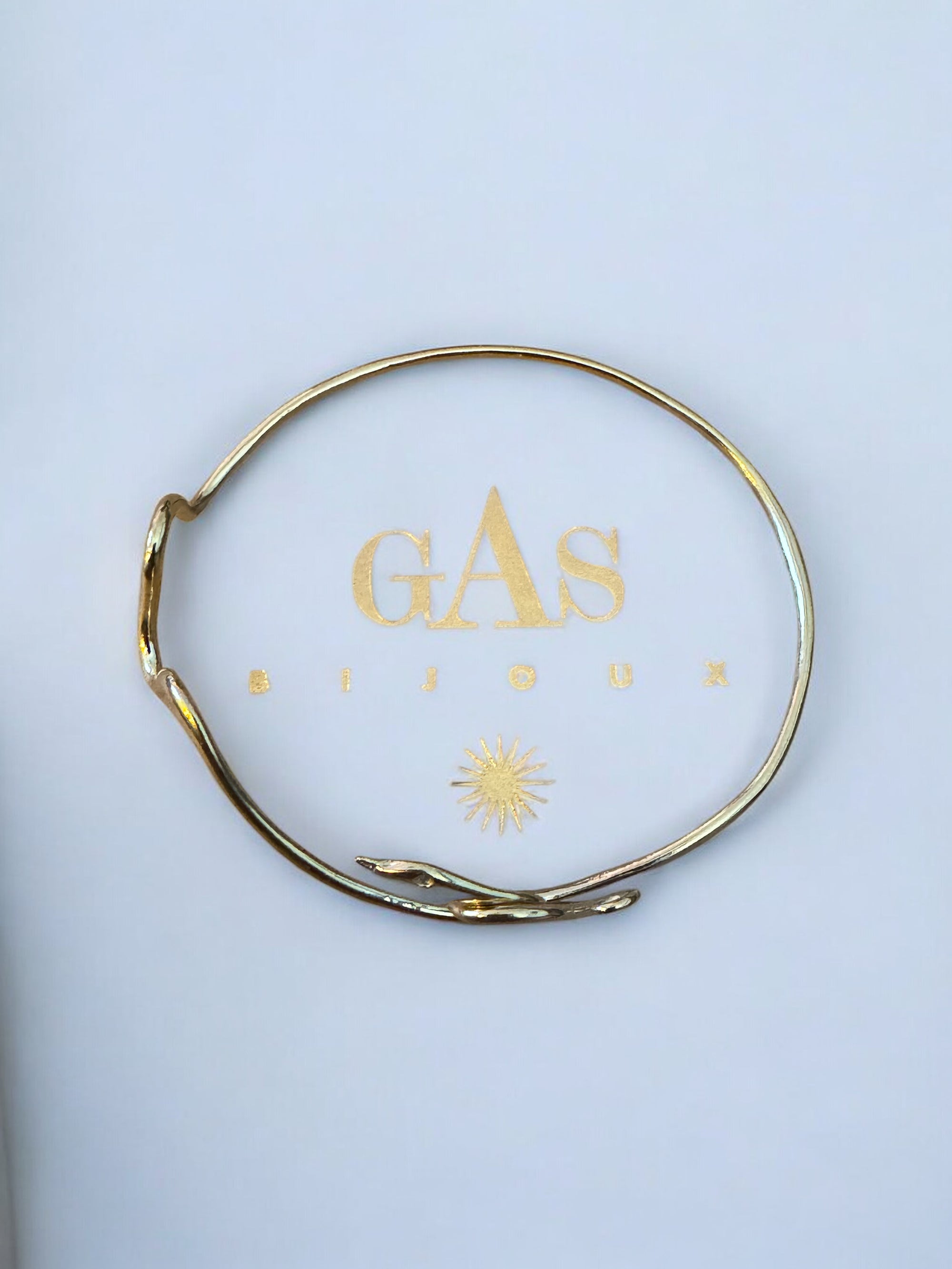 GAS BIJOUX - Bracelet JONC ALYA doré à l’or fin