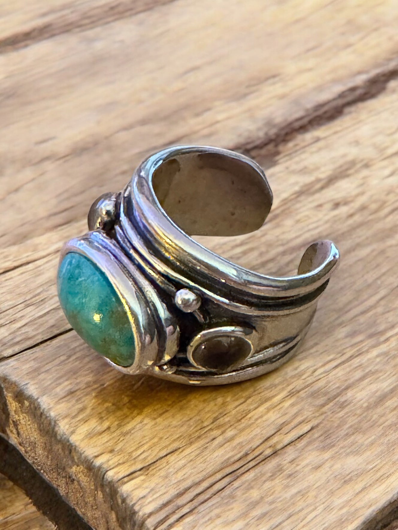 GAS BIJOUX - Bague SIMONE argentée taille XL
