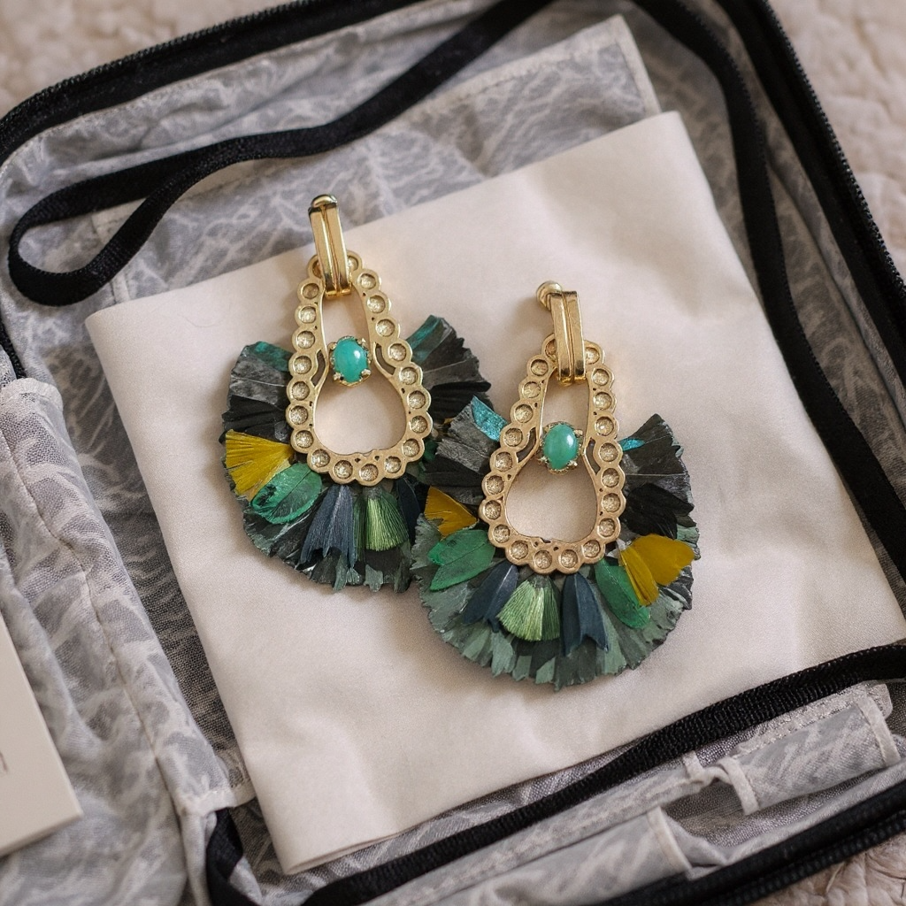 GAS BIJOUX - Boucles d'oreilles FORTALEZA dorées à l'or fin - NOUVELLE COULEUR
