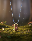 BY TOPAZE - Collier pendentif "Champignon Magique" - EXCLU WEB
