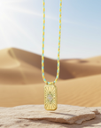 BY TOPAZE - Collier pendentif "Astre Fleuri" - EXCLU WEB