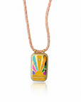 BY TOPAZE - Collier pendentif "Sunshine Rétro" - EXCLU WEB