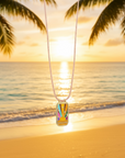 BY TOPAZE - Collier pendentif "Sunshine Rétro" - EXCLU WEB