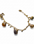 GAS BIJOUX - Bracelet LUCCE serti doré à l'or fin