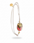 GAS BIJOUX - Bracelet SCARAMOUCHE émail doré à l'or fin -
